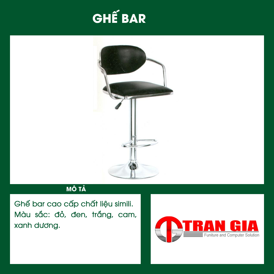 Ghế quầy thu ngân lễ tân TG 6113D